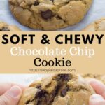 Pin of chococlate chip cookies
