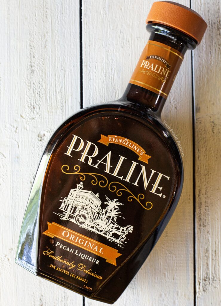 Evangeline's Original Praline Pecan Liqueur.