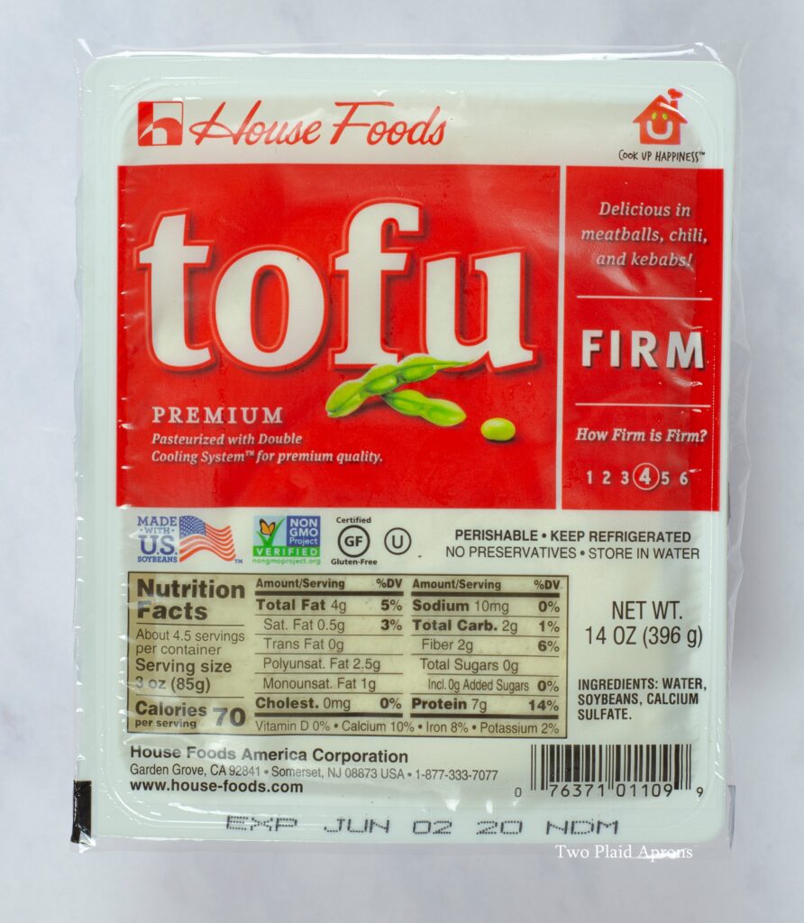 House Foods brand firm tofu.