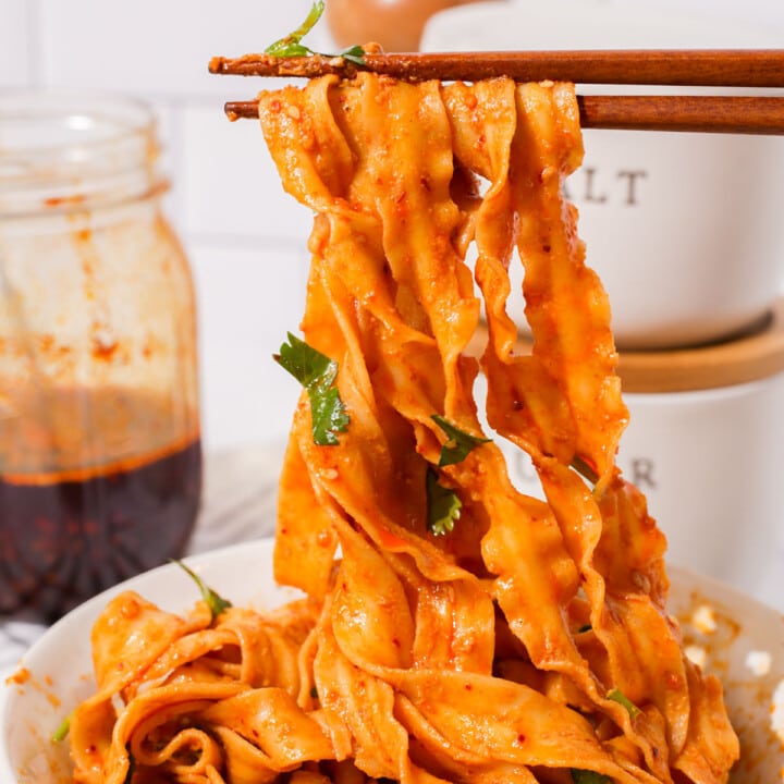 5 Minute Peanut Noodles Two Plaid Aprons