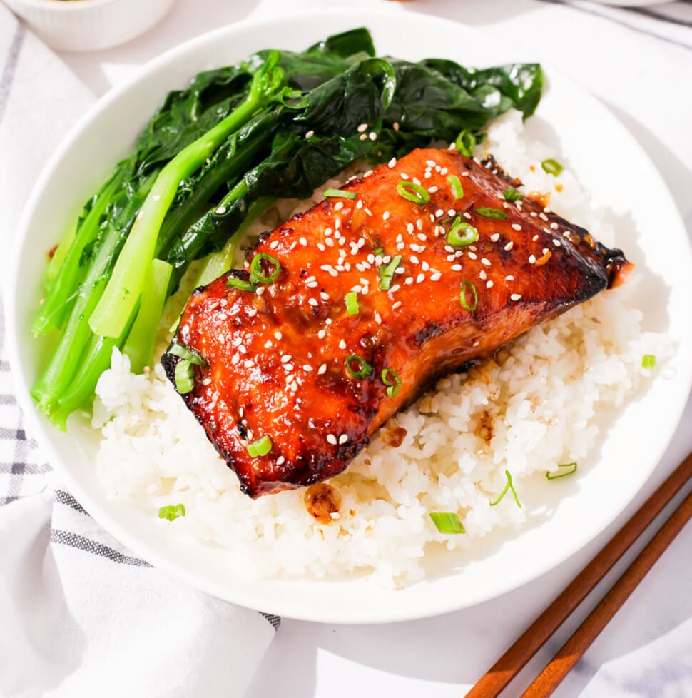 Miso Salmon | Two Plaid Aprons