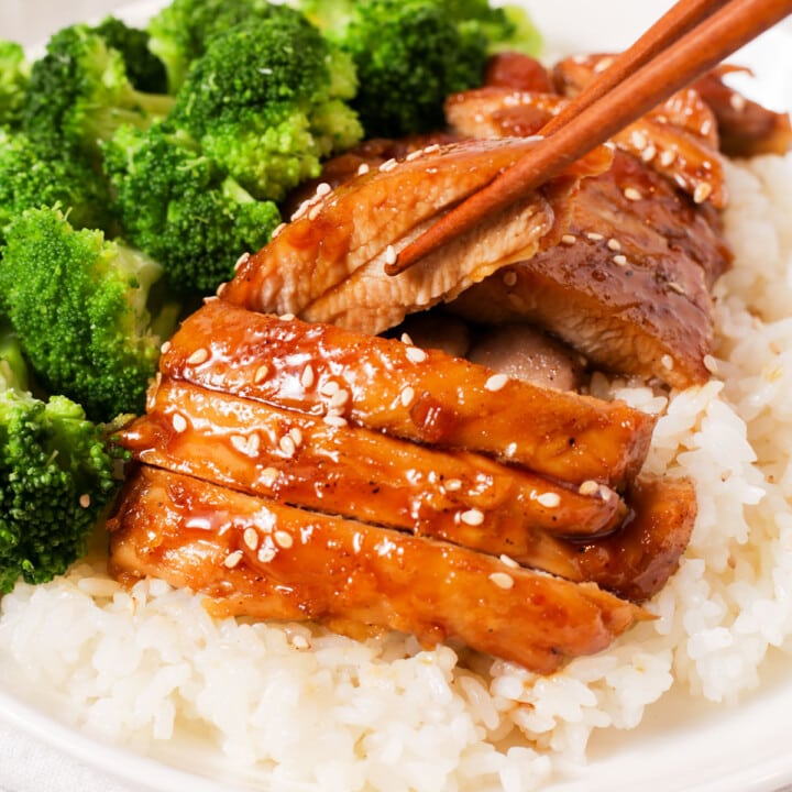 Teriyaki Chicken | Two Plaid Aprons