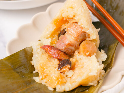 Zongzi (Cantonese-Style Rice Dumpling) | Two Plaid Aprons