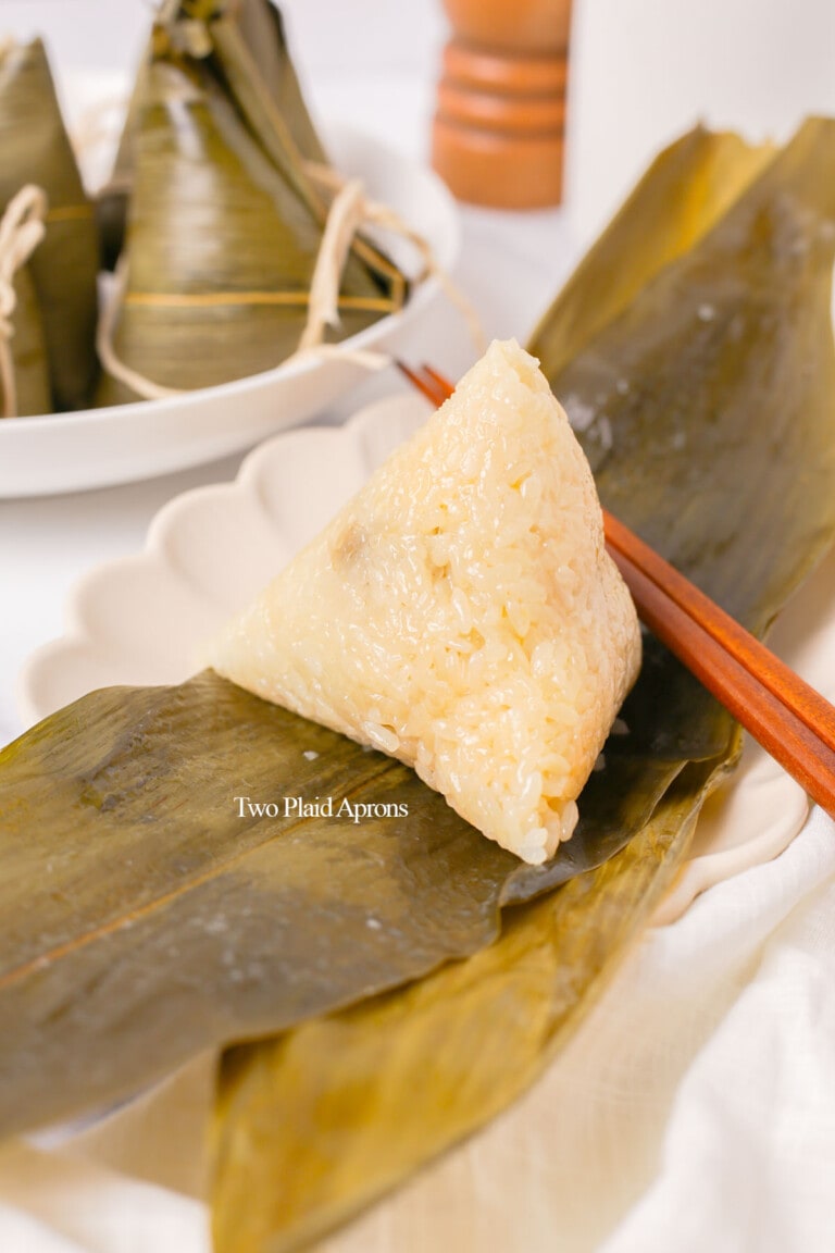 Zongzi (Cantonese-Style Rice Dumpling) | Two Plaid Aprons