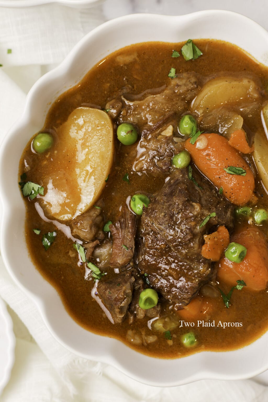 Instant Pot Beef Stew | Two Plaid Aprons